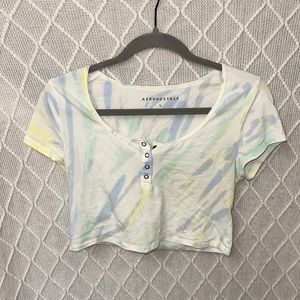 Cropped tie dye top. $7 OBO